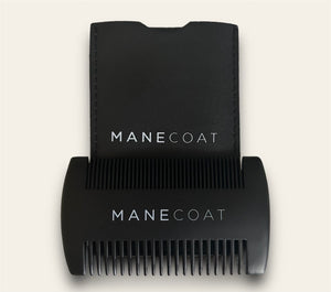 Wooden Dual-sided Beard Comb