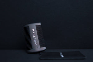 Wooden Dual-sided Beard Comb
