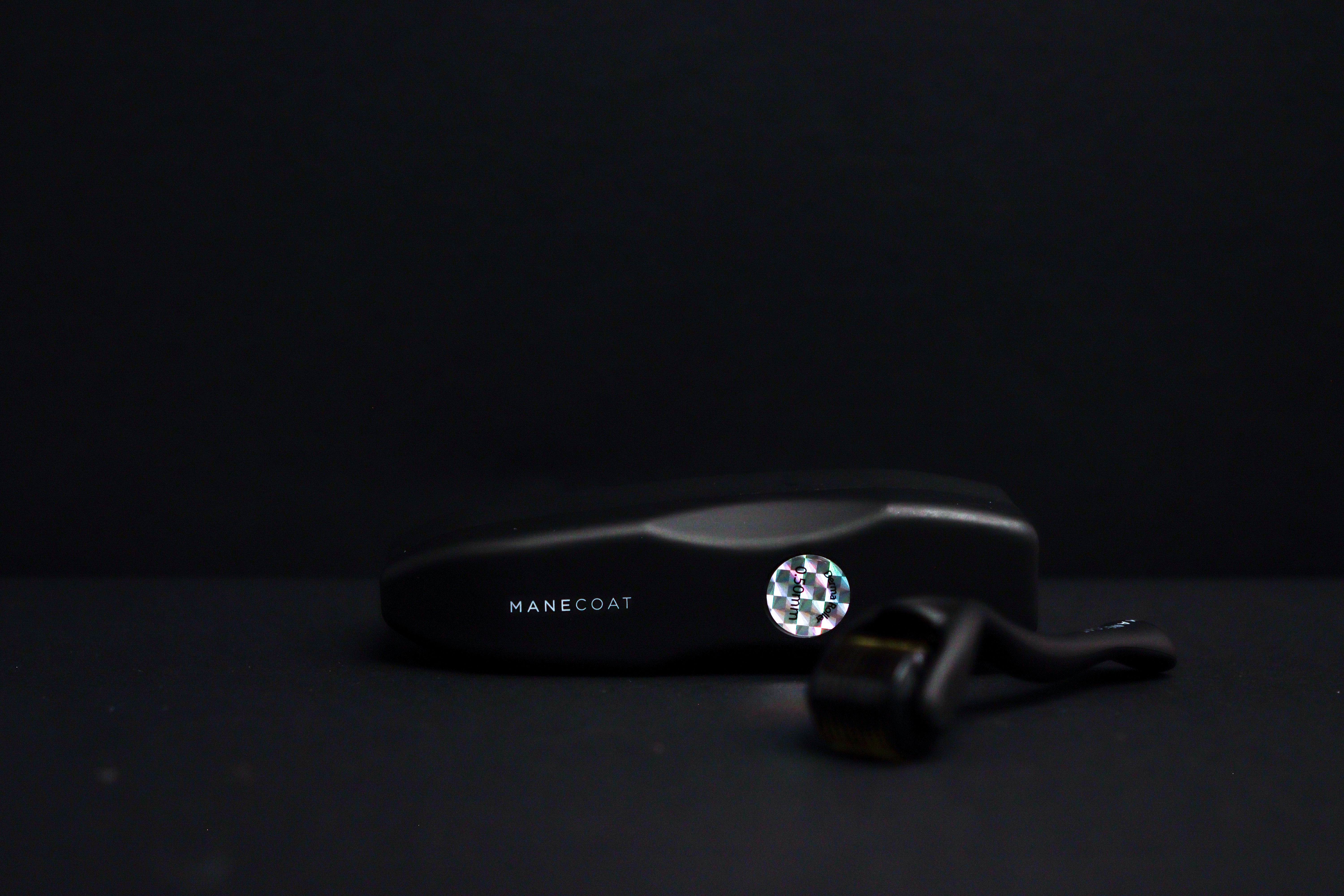 Matte Black Titanium Derma Roller (0.5mm Needles)