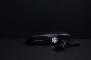 Matte Black Titanium Derma Roller (0.5mm Needles)